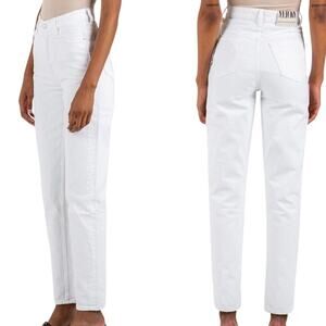 Mother Snacks High Waisted Twizzy Skimp in Sticky Rice White Women's Size 31 NWT